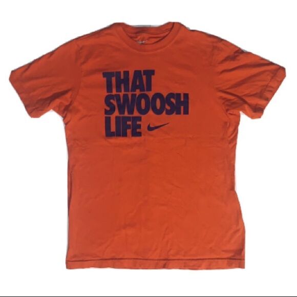 Boys Nike orange t-shirt size L - Picture 1 of 3